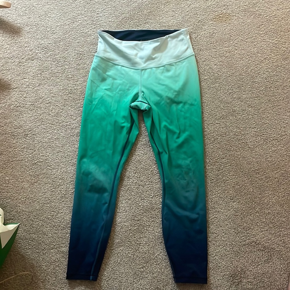 Athlete, multi color leggings, S